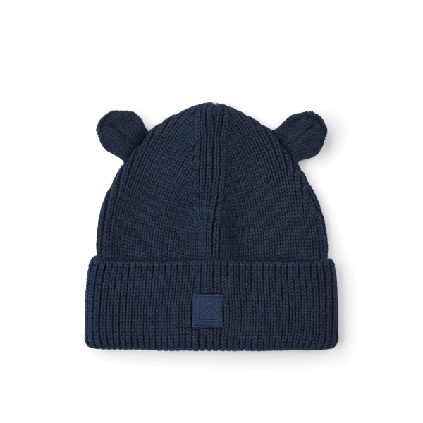 Liewood - Hue m. ører - Gina Beanie - Classic Navy