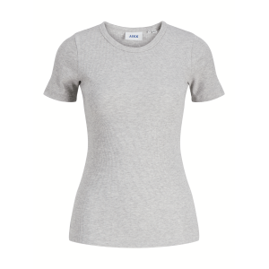 JJXX - Rib t-shirt - Frankie - Light Grey Melange