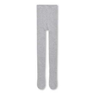 Kids Only - Strømpebukser - Helena - Light Grey Melange Glitter