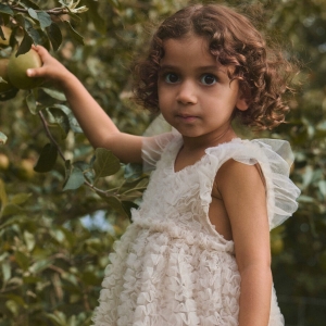 Lil' Atelier - Kjole - Fauna Tulle - Pumice Stone
