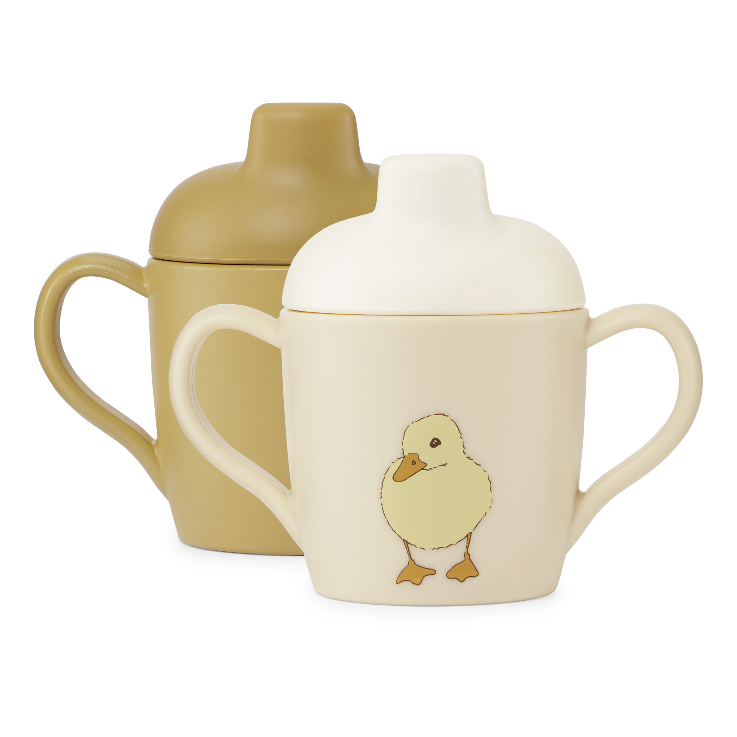 Konges Sløjd - 2-pak - Tudekop - Sippy Cup - Duckling