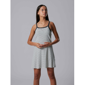 LMTD - Stropkjole - Hinaja - White Alyssum Pirate Black