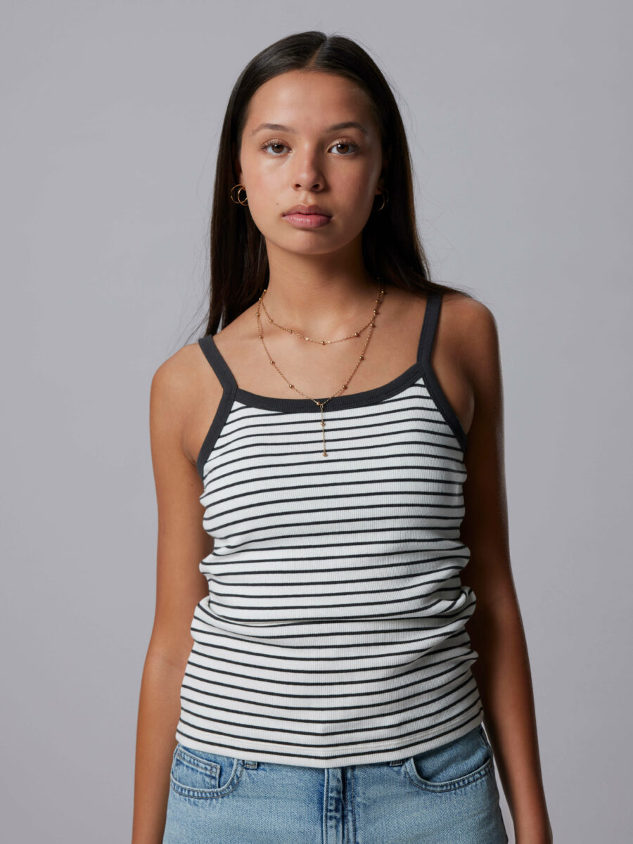 LMTD - Stroptop - Hinaja - White Alyssum Pirate Black
