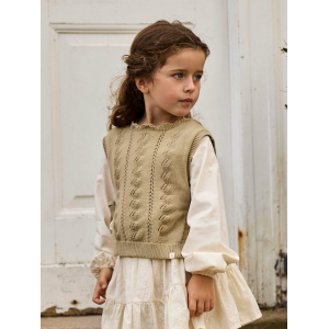 Lil' Atelier - Strik Vest - Leou - Twill