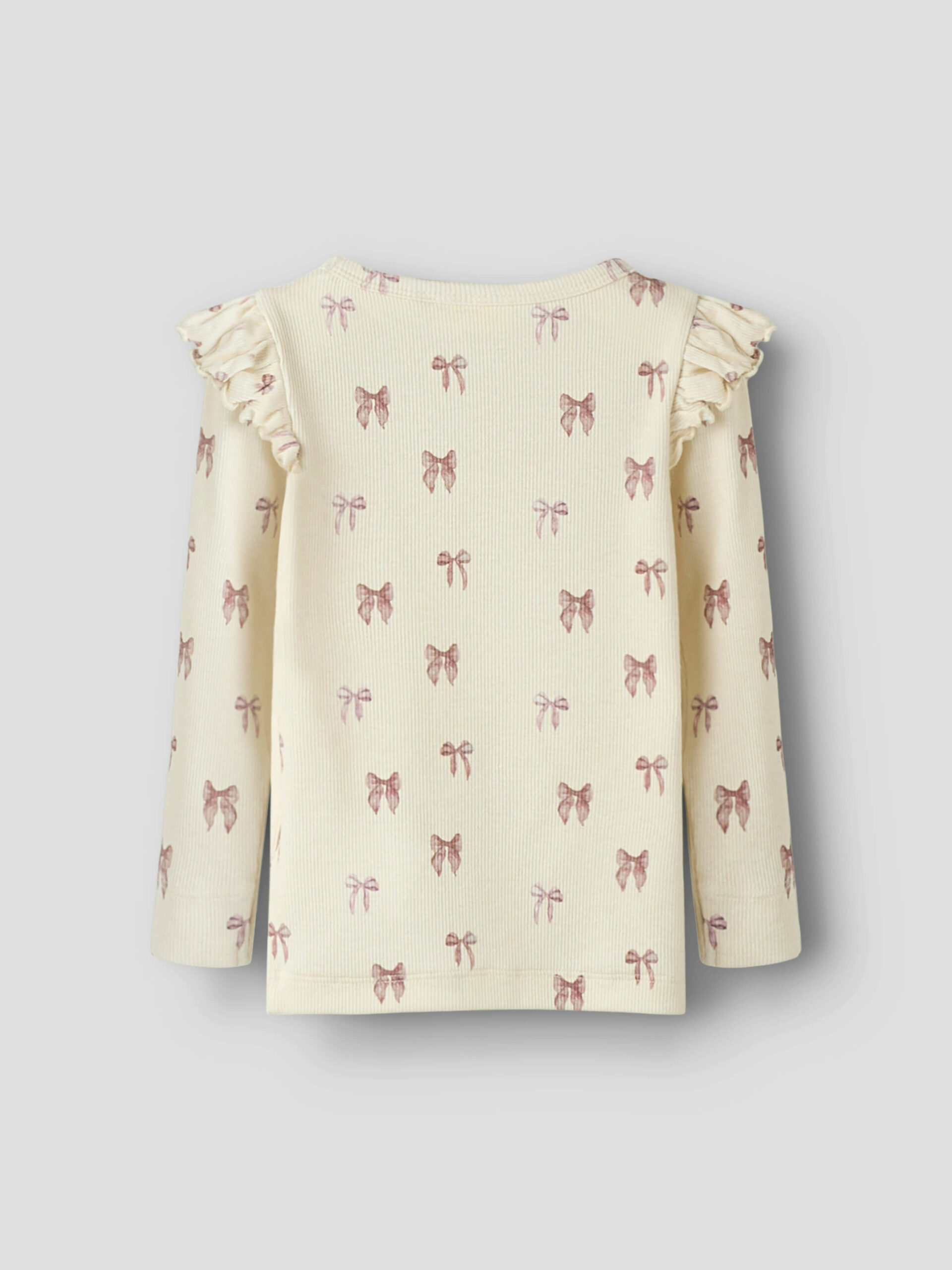 Lil' Atelier - Bluse - Gavo Eko - Turtledove Bow - Billede 5