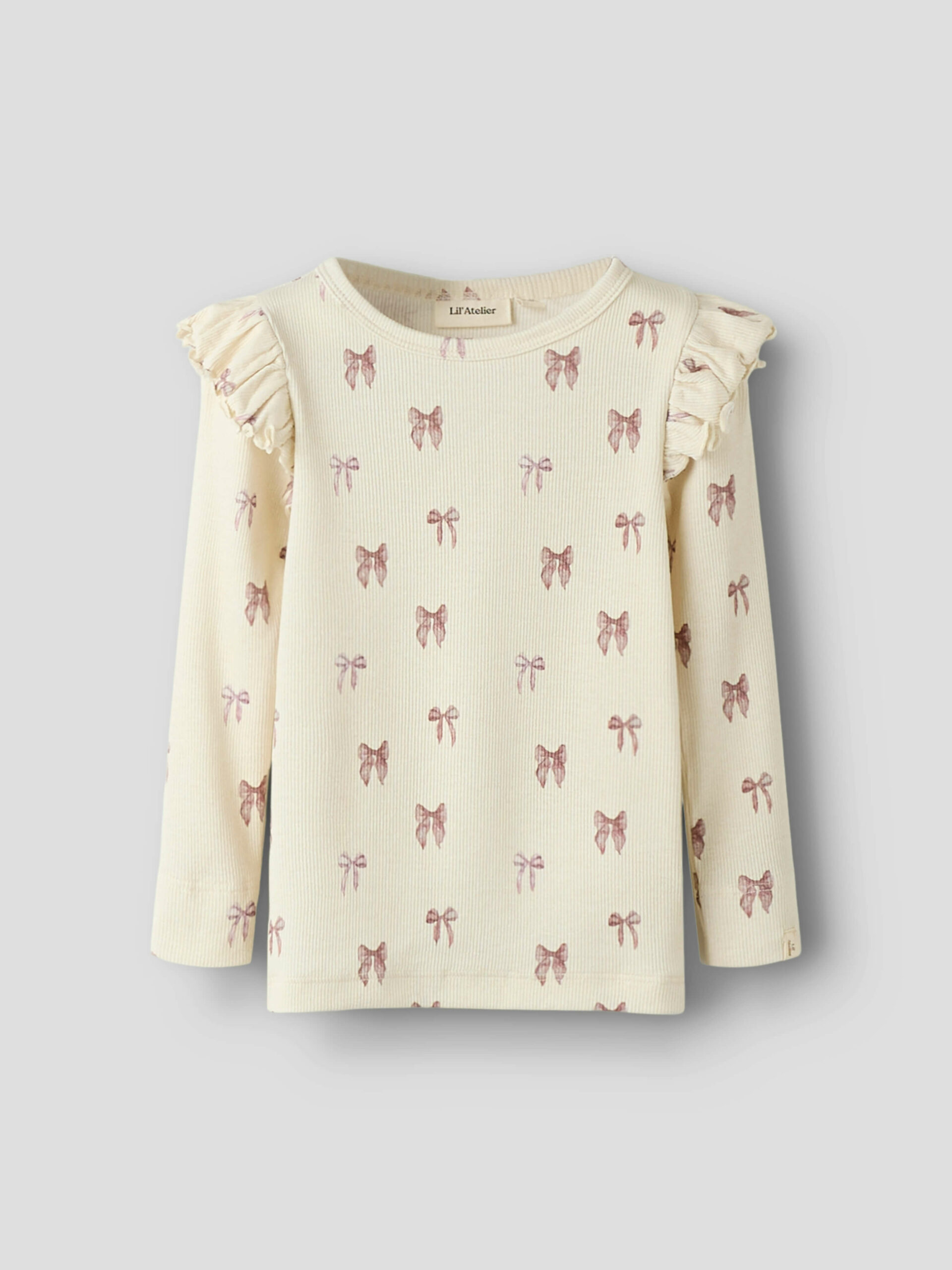 Lil' Atelier - Bluse - Gavo Eko - Turtledove Bow