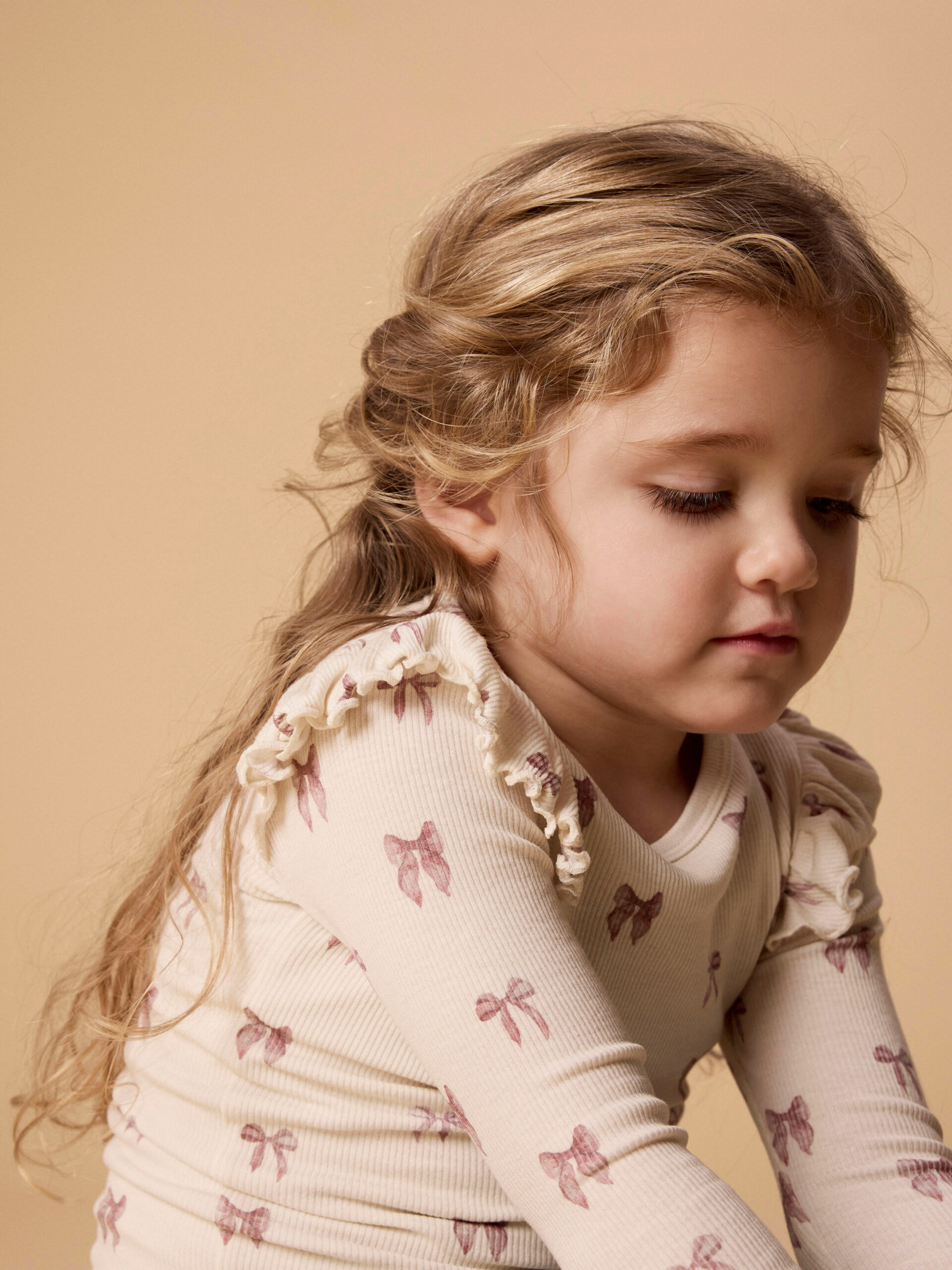 Lil' Atelier - Bluse - Gavo Eko - Turtledove Bow - Billede 2