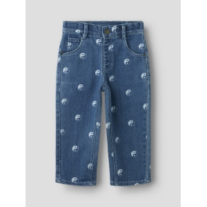 Lil' Atelier - Jeans - Livo - Dark Blue Denim Yin Yang