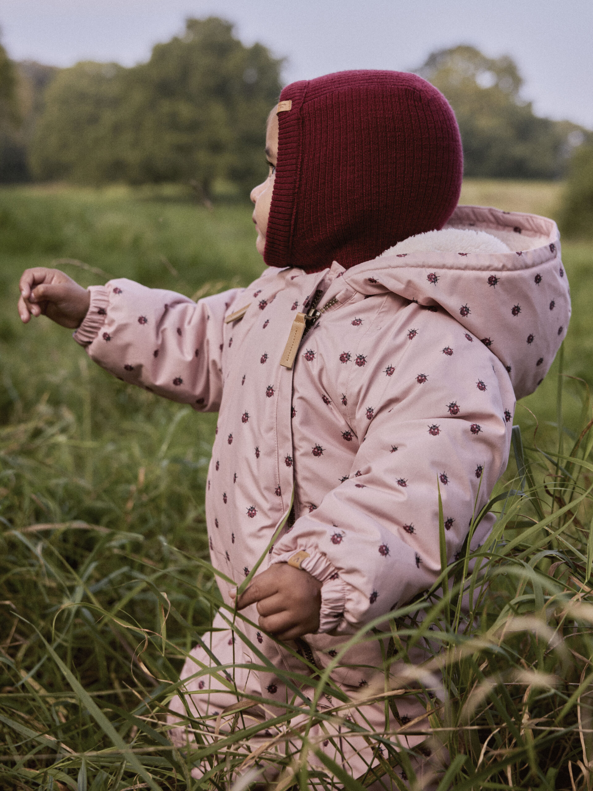 Lil' Atelier - Baby Flyverdragt - Lasnow05 - Misty Rose