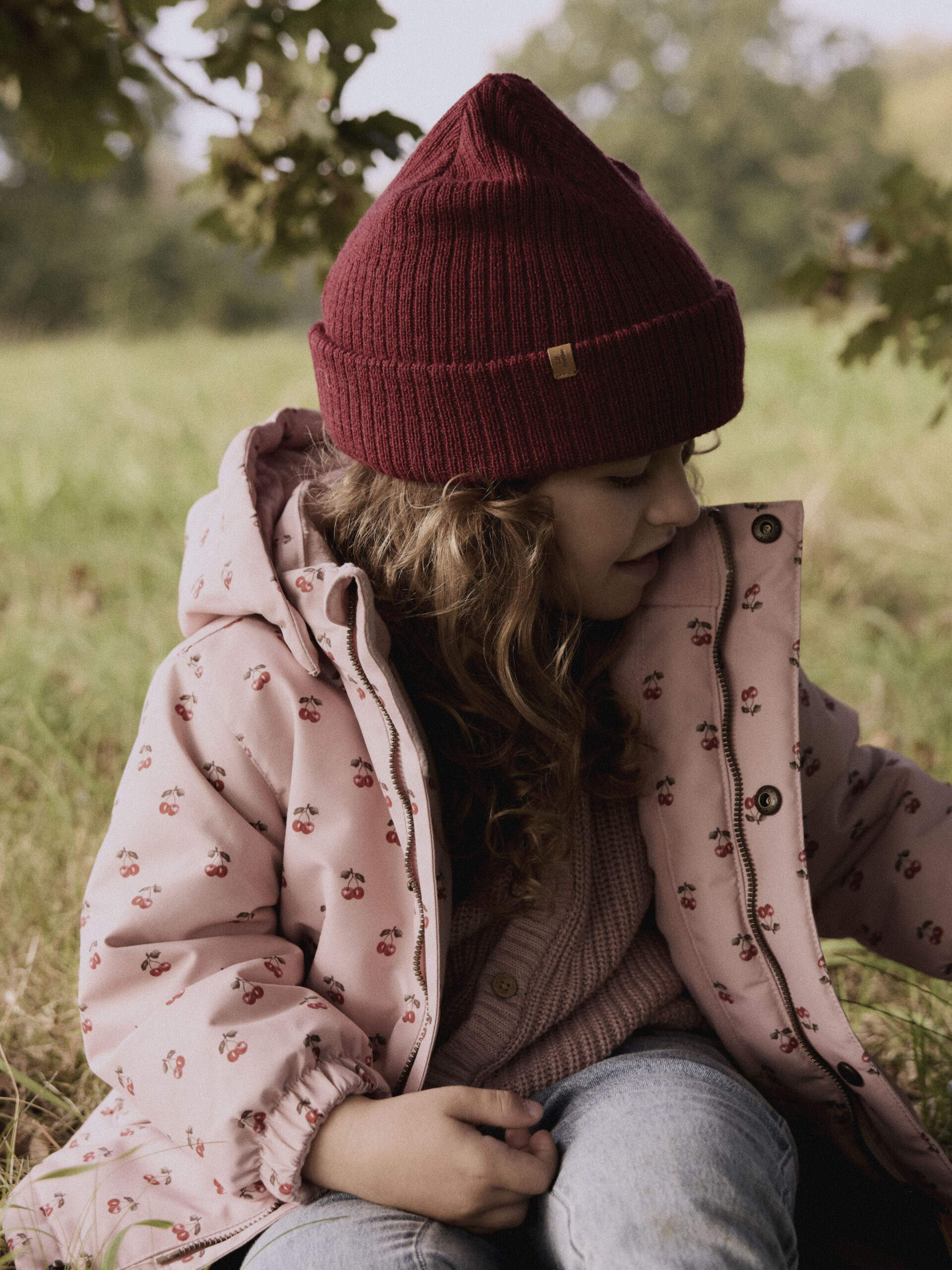 Lil' Atelier - Vinterjakke - Lasnow10 - Misty Rose Cherry - Billede 6