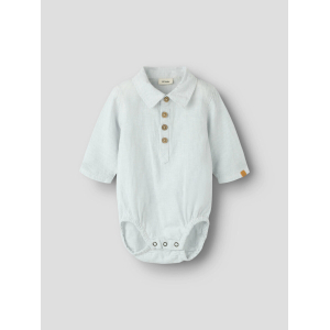 Lil' Atelier - Skjorte Body - Jesper - Gray Dawn