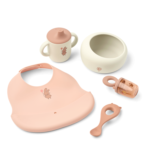Liewood - Babyservice sæt - Mileah - Wild Child Rosey