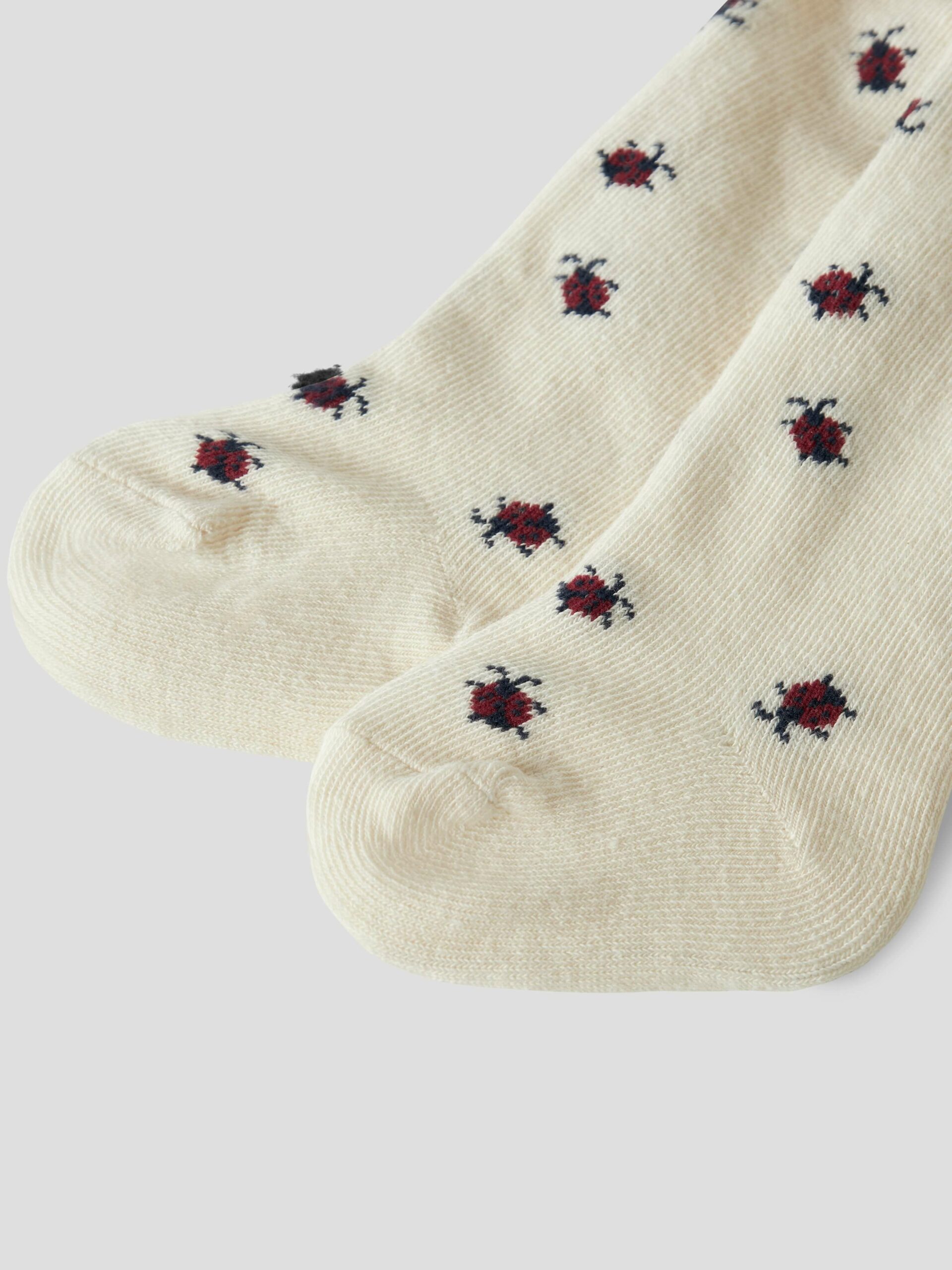 Name It - Strømpebuks - Kadybug - Peyote Melange - Billede 2