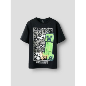 Name It - T-shirt - Mase Minecraft - Black