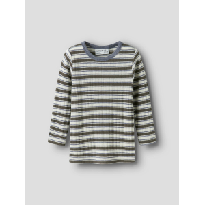 Name It - Uld bluse - Wang - Snow White Morel Folkstone Gray