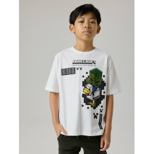Name It - T-shirt - Jun Minicraft - Bright White