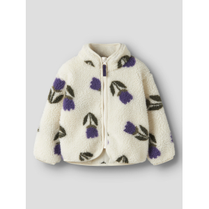 Name It - Teddy jakke - Onelda - Antique White