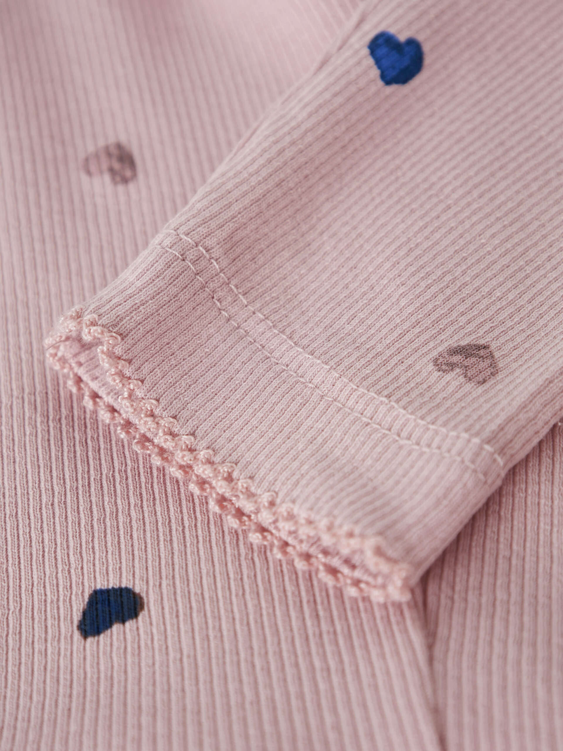 Name It - Leggings - Nutti - Burnished Lilac Hearts - Billede 3