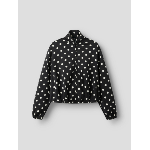 Name It - Sweat Jakke - Fonea Ballon - Black Beauty