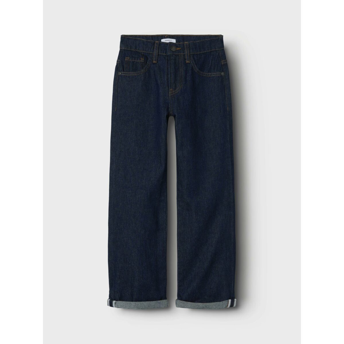 Name It - Jeans - Ryan Straight - Dark Blue Denim Unwashed - Billede 5