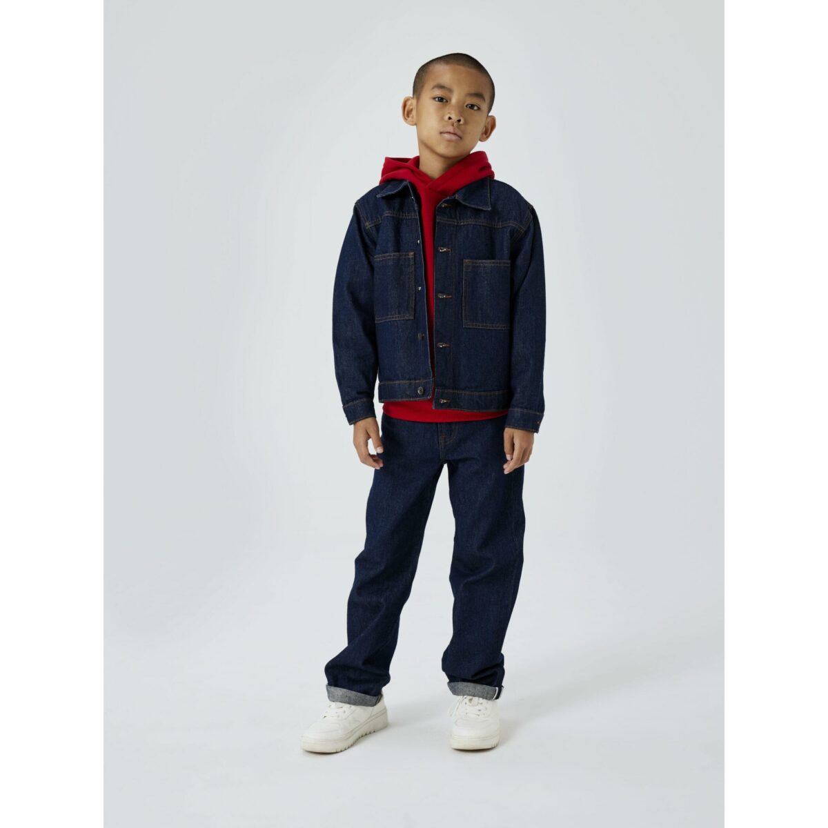 Name It - Jeans - Ryan Straight - Dark Blue Denim Unwashed - Billede 6