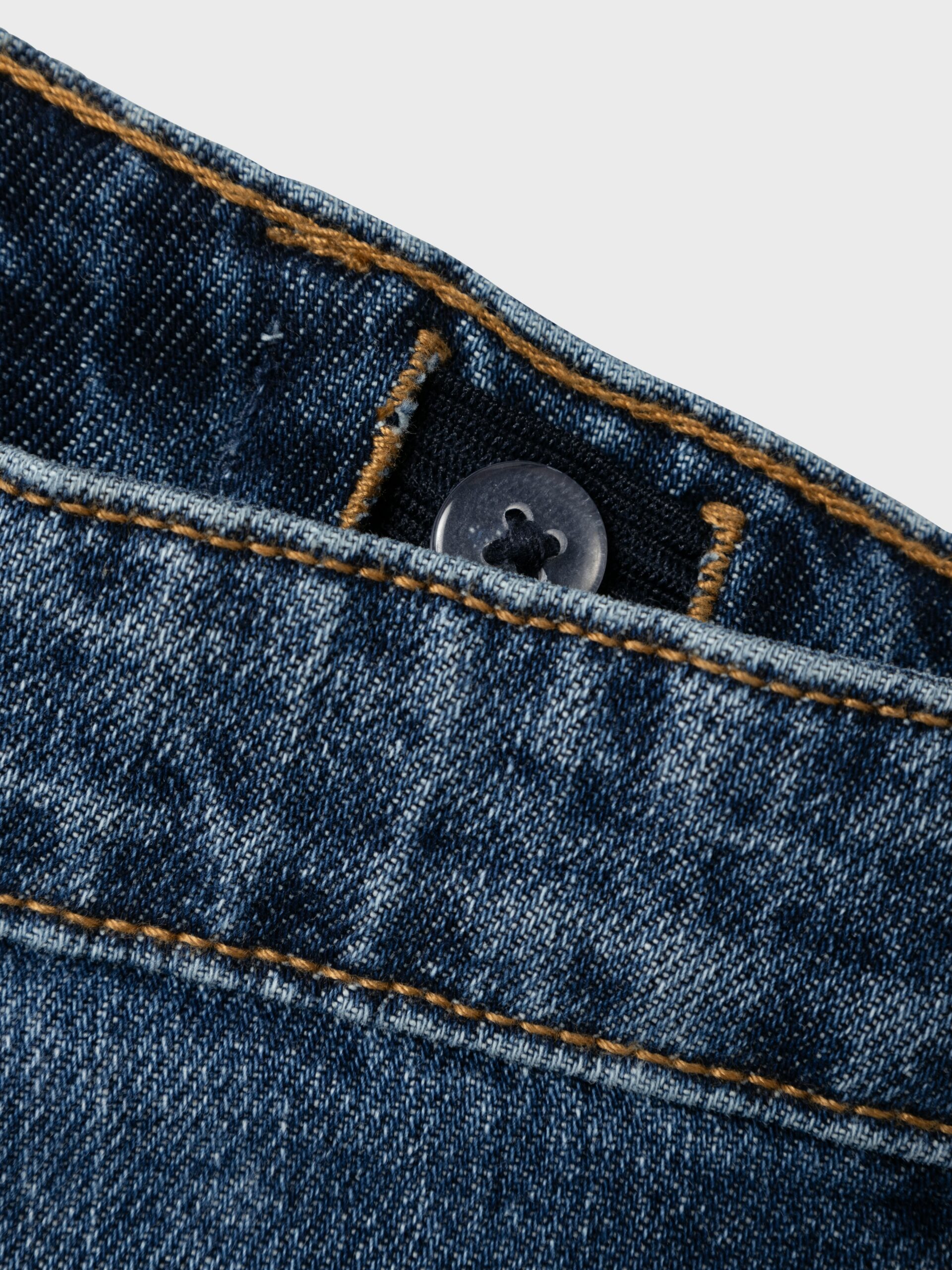 Name It - Jeans - Rose Wide 5529 - Dark Blue Denim - Billede 4