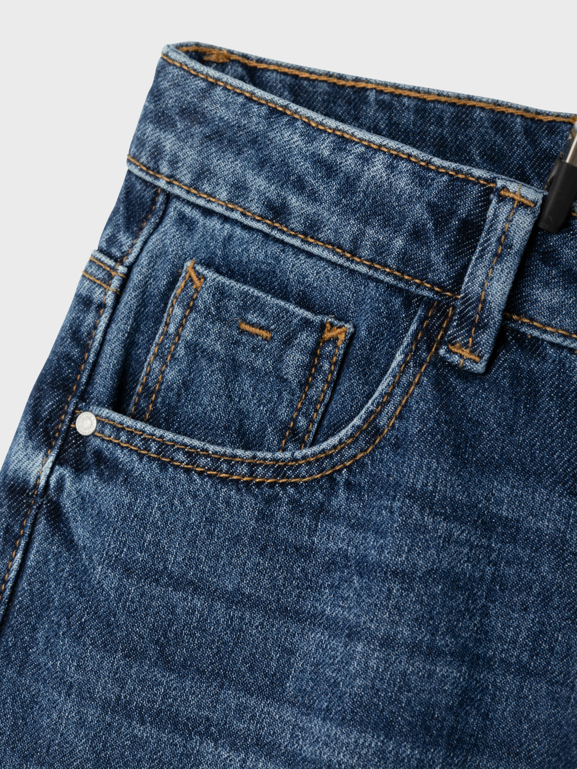 Name It - Jeans - Rose Wide 5529 - Dark Blue Denim - Billede 3