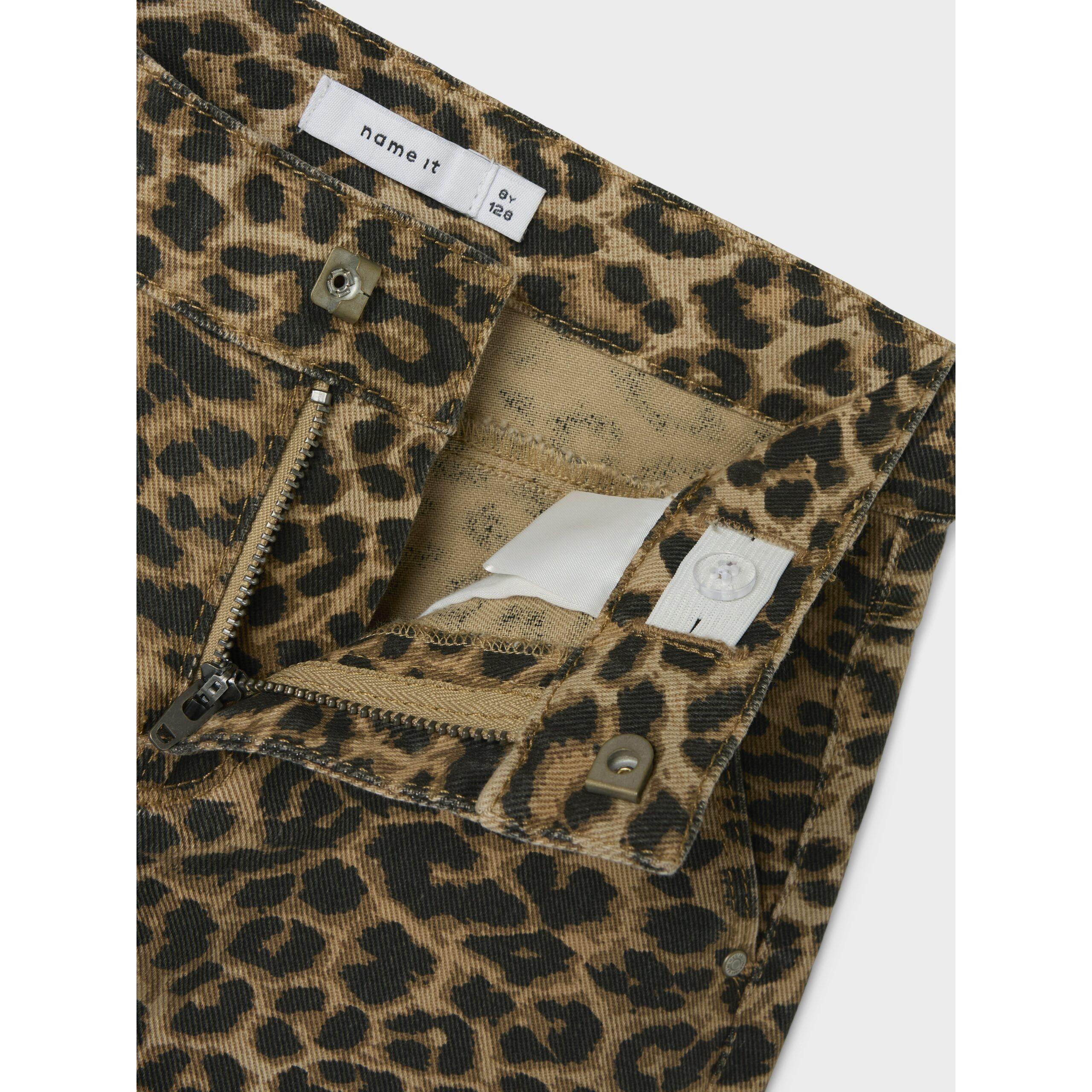 Name It - Buks - Rose NOOS - Silver Mink Leopard - Billede 3
