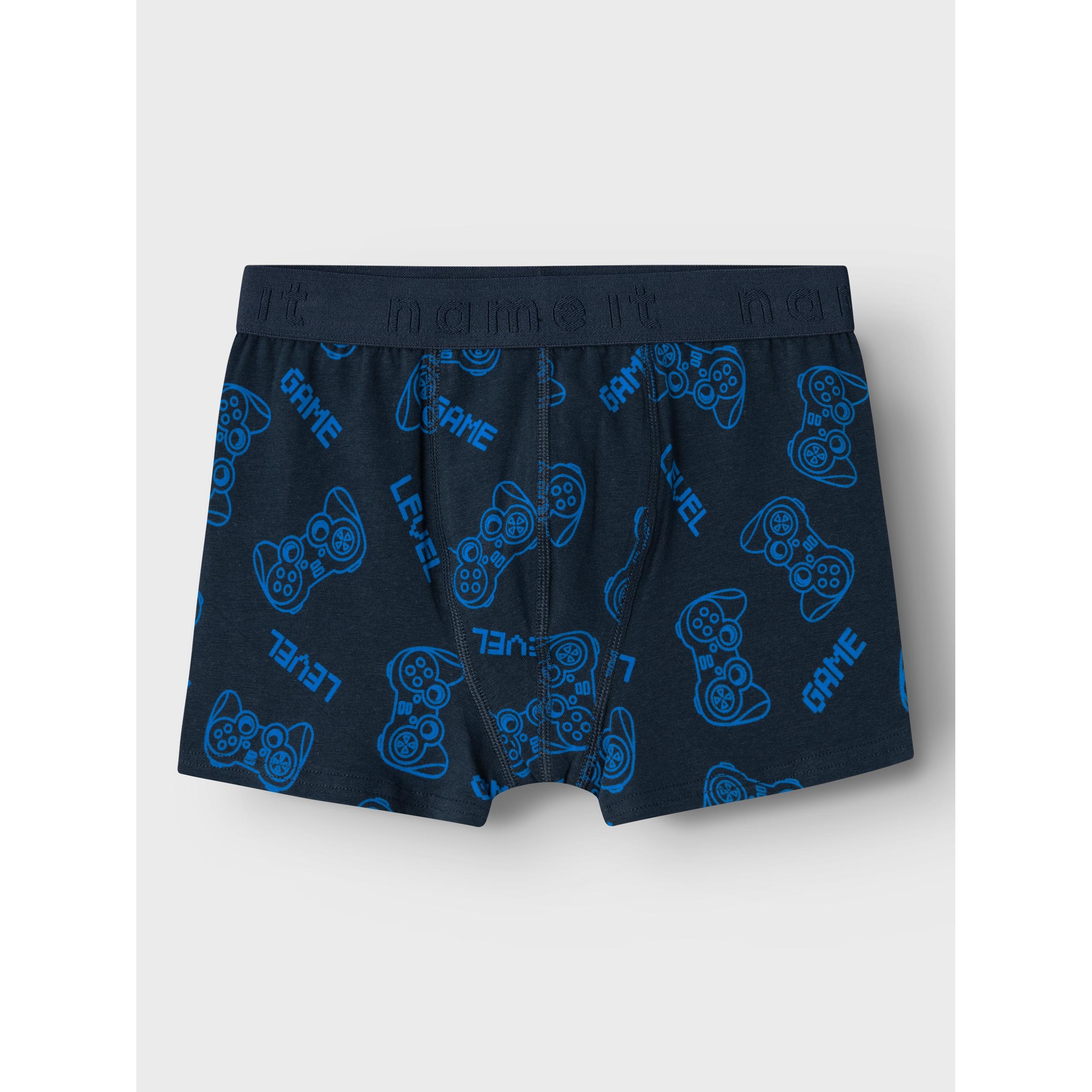 Name It - Boxer - 3-pak - Gamer - Dark Sapphire - Billede 4