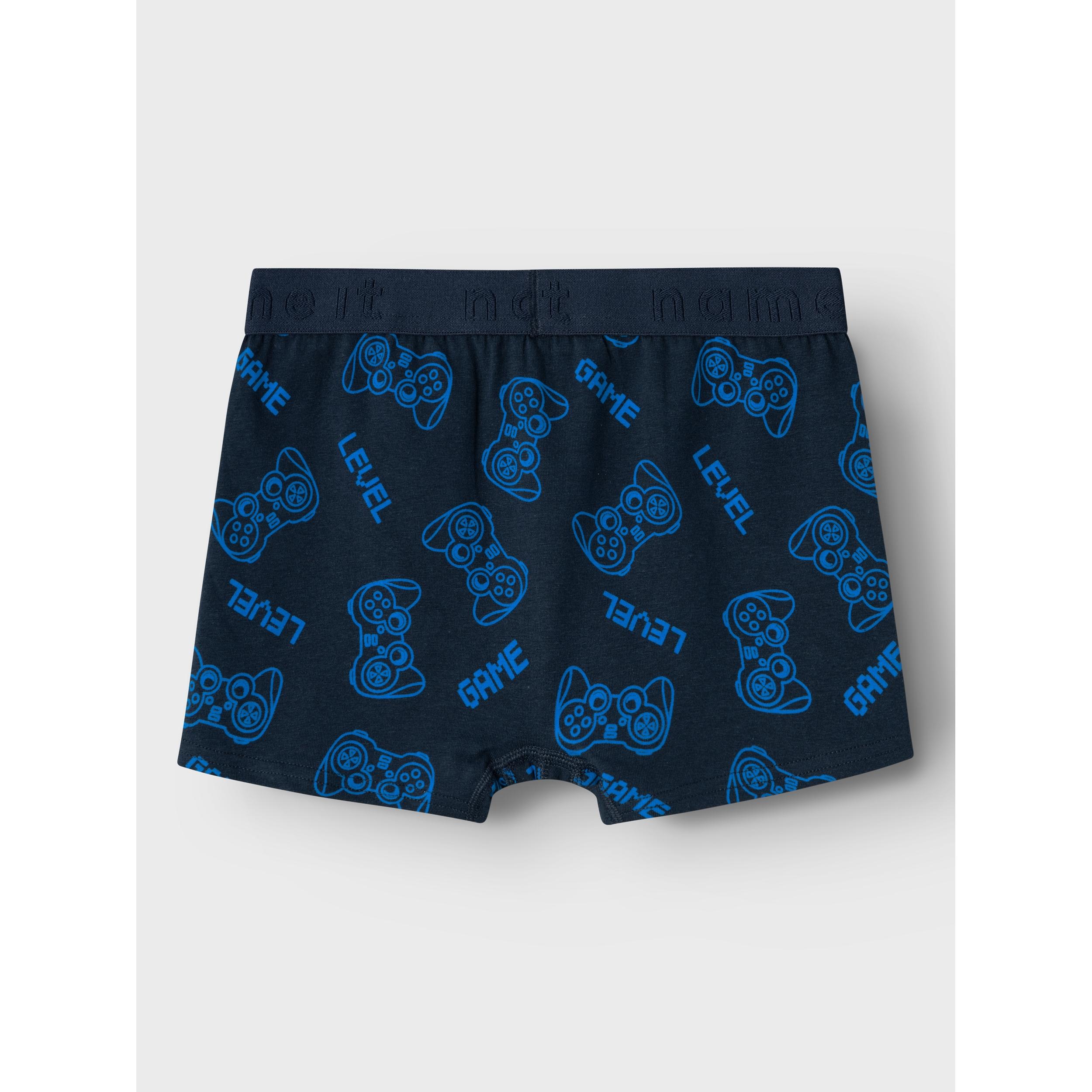 Name It - Boxer - 3-pak - Gamer - Dark Sapphire - Billede 3