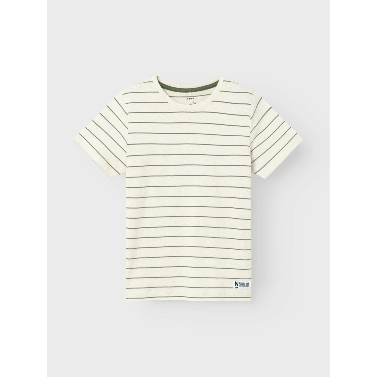 Name It - T-shirt - Joben - Peyote Melange Oil Green