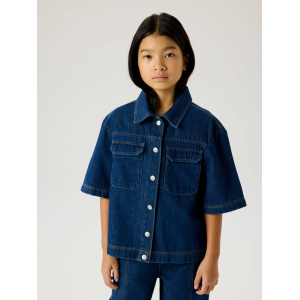 Name It - Skjorte - Lea - Dark Blue Denim