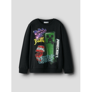 Name It - Sweatshirt - Dai Minecraft - Black