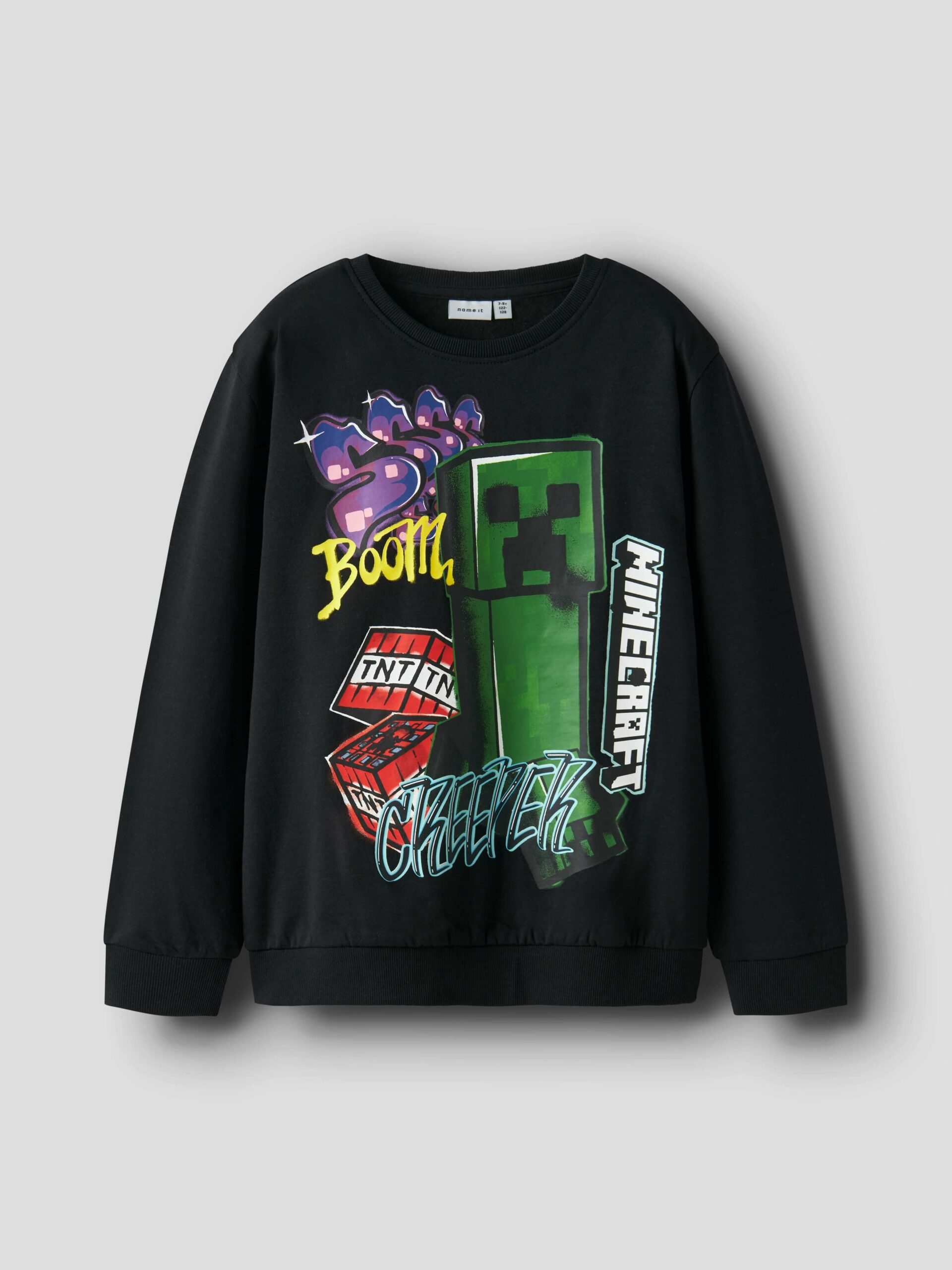 Name It - Sweatshirt - Dai Minecraft - Black