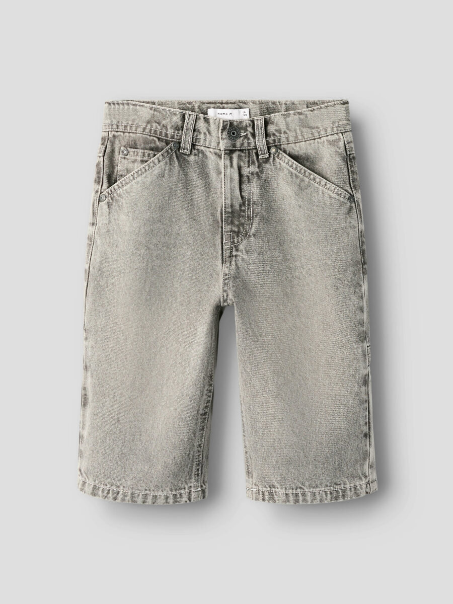 Name It - Bermuda Shorts - Ryan - Grey Denim