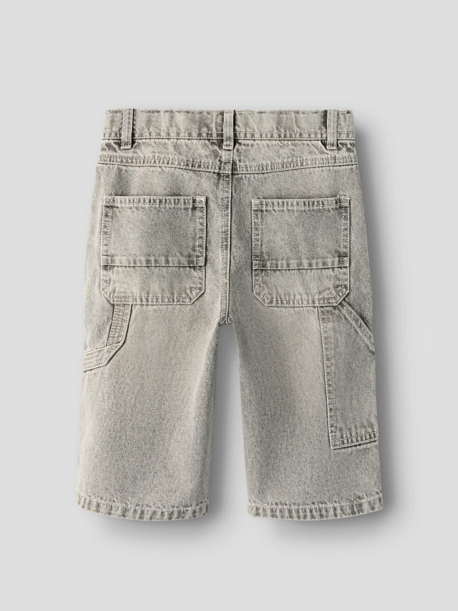 Name It - Bermuda Shorts - Ryan - Grey Denim - Billede 2