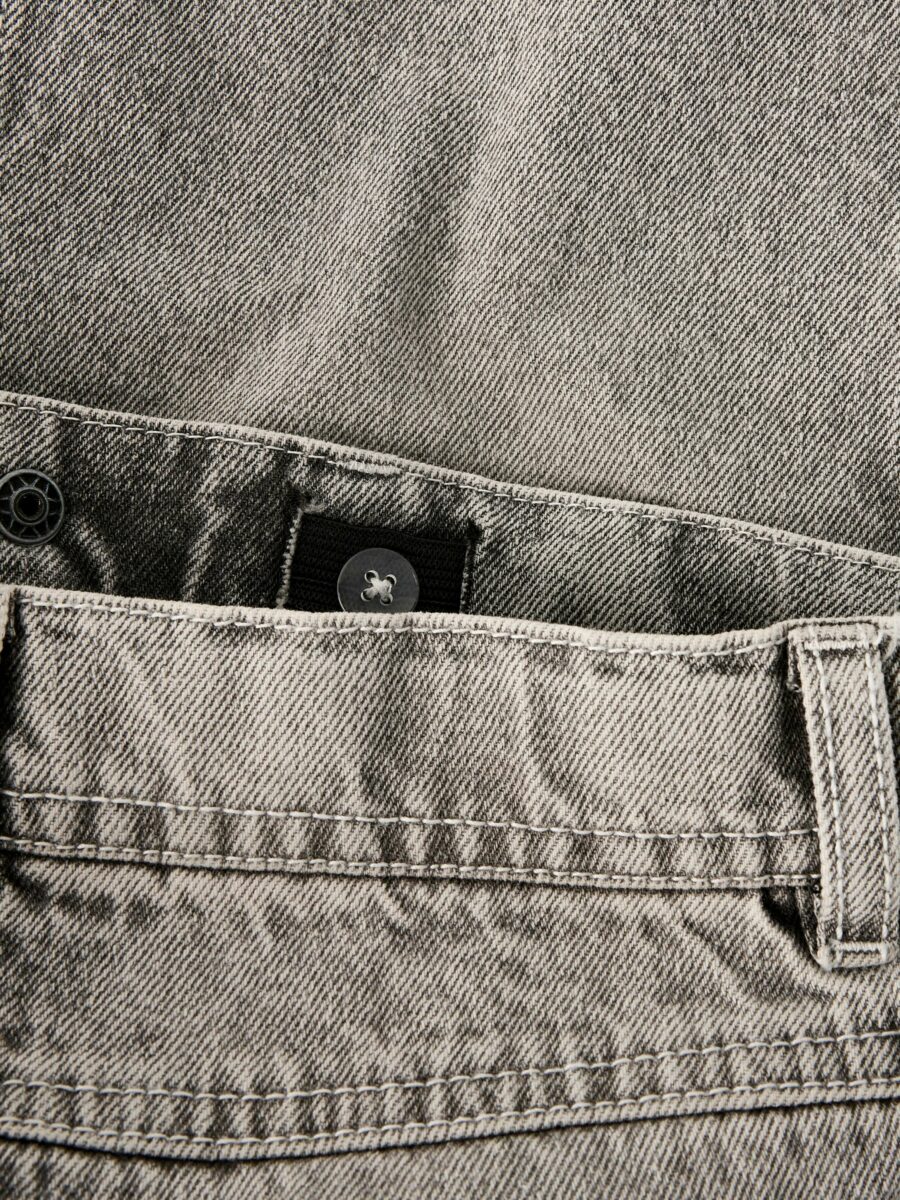 Name It - Bermuda Shorts - Ryan - Grey Denim - Billede 3