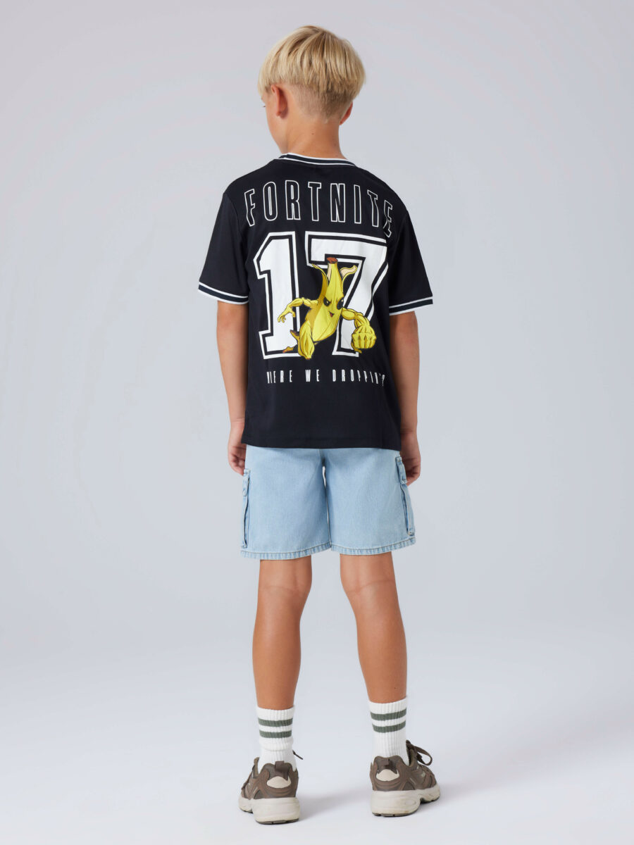 Name It - T-shirt - Alisher - Black