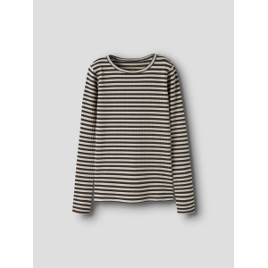 Name It - Bluse - Suraja - Black Coffee Peyote