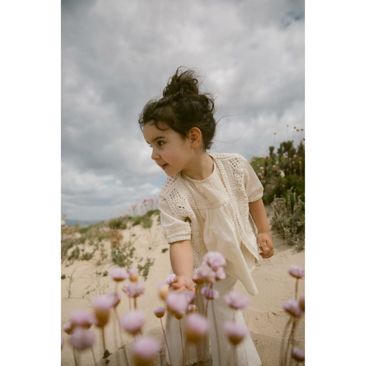 Lil' Atelier – Vest – Dagny – Turtledove Melange