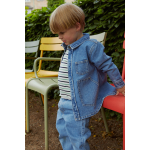 Copenhagen Colors - Denim jakke - Light Blue Indigo Washed