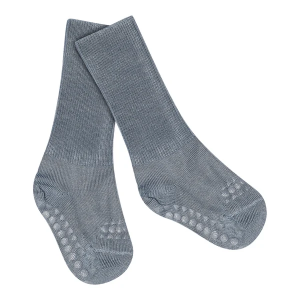 GoBabyGo - Skridsikre Strømper - Bambus - Stone Blue 4222