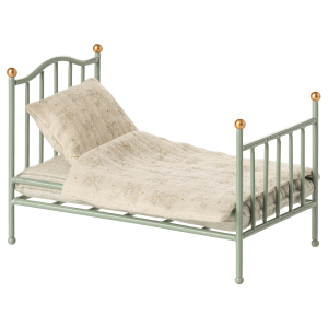 Maileg - Vintage Seng til mus - Mint