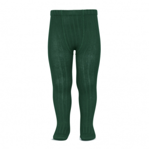Cóndor - Strømpebuks - Basis Rib - Bottle Green 780