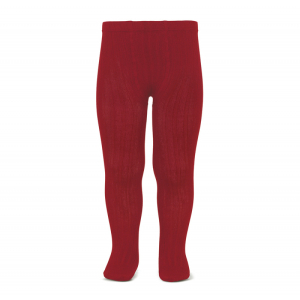 Cóndor – Strømpebuks – Basis Rib - Cherry 554