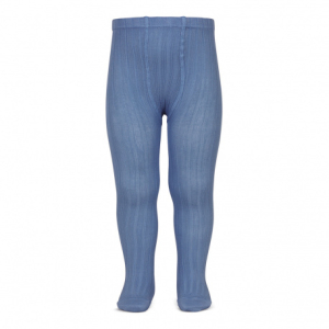 Cóndor - Strømpebuks - Basis Rib - French Blue 449