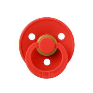 Bibs - Sut Rund - Latex - Candy Apple