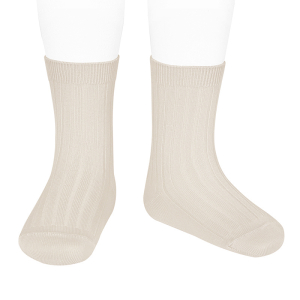Cóndor - Strømpe - Basis Rib - Linen 304