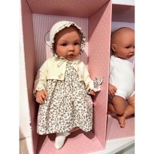 Asi - Dukke 46 cm. - Leonora - Liberty kjole