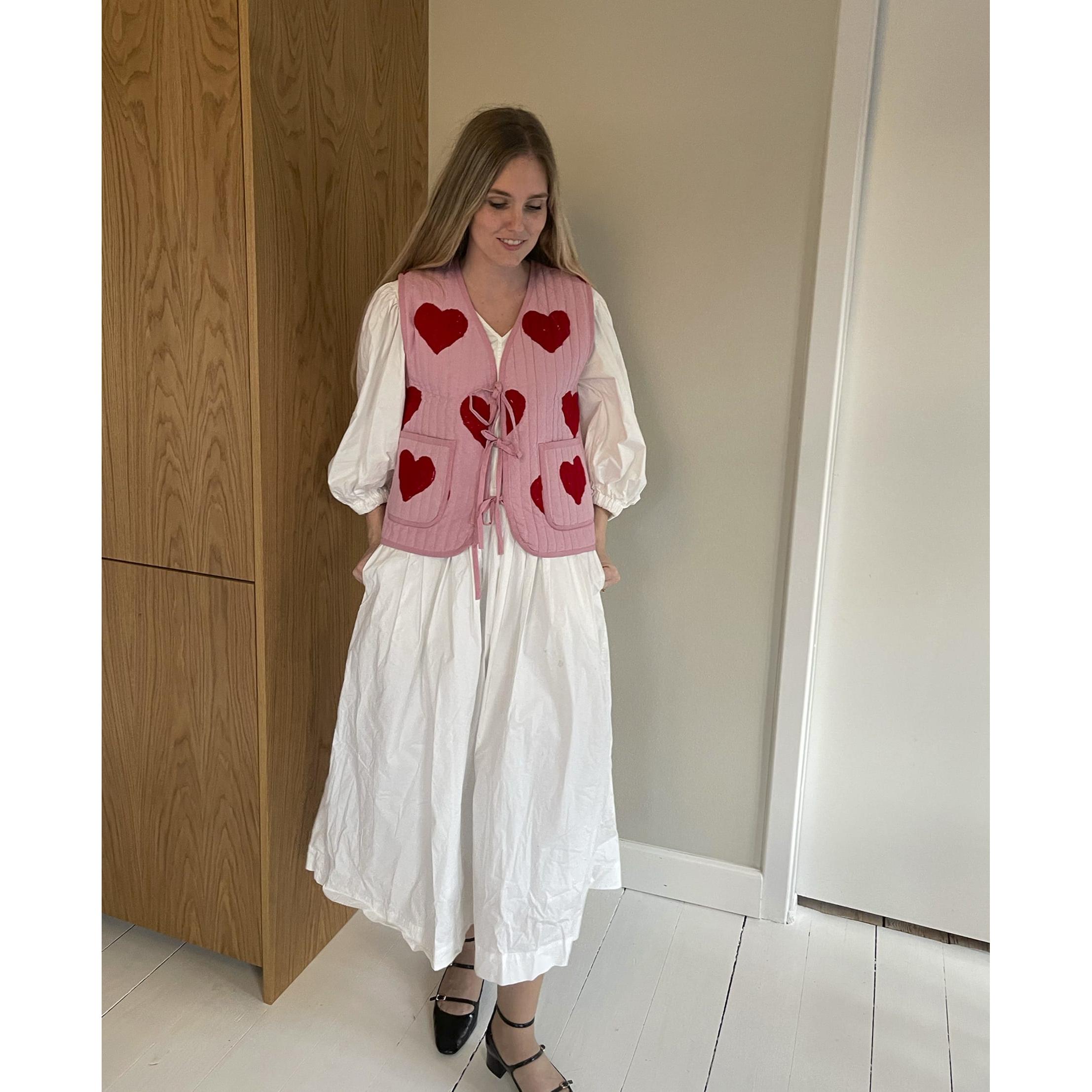 Sissel Edelbo - Qulitet vest - Honey Suzani - Red Heart - Billede 4